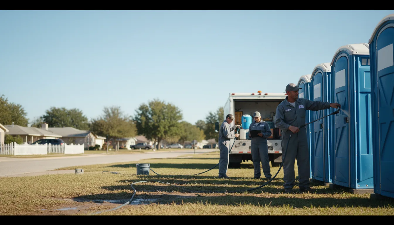 Long-Term Portable Toilet Rental in Clayton, MI near me